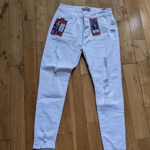 White WAX JEAN brand new with tags Size 11